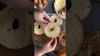 Cutting bagels into thirds is the latest food trend by Ina Garten so we had to put it to the test [upl. by Yerroc]