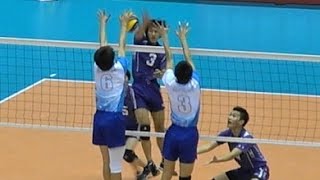 東洋 vs 高川学園 フル 春高バレー2017 3回戦より 全セット Japan volleyball [upl. by Eelamme]