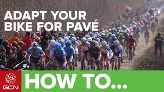 How To Adapt Your Bike For Pavé  Riding The Cobbles [upl. by Nwahsir]