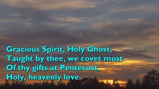 Gracious Spirit Holy Ghost Tune Charity  6vv with lyrics for congregations [upl. by Emad]