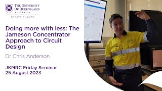 Doing more with less The Jameson Concentrator Approach to Circuit Design  Chris Anderson [upl. by Hilliard620]