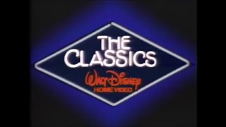 The Classics Walt Disney Home Video Logo 1984 A reupload from Alan Grants Past [upl. by Yhtimit422]