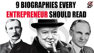 9 Biographies Every Entrepreneur Should Read [upl. by Yendirb]