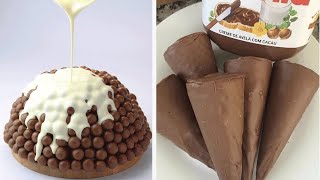 Ultimate Chocolate Cake Decorating Recipe 🍫 Coolest Chocolate Cake For Everyone [upl. by Ibbor]