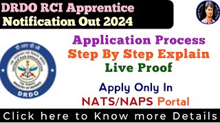 DRDO ITI Apprentice Recruitment 2024 DRDO CVRDE Apprentice Form 2024 DRDO Apprentice 2024 [upl. by Aiekan]