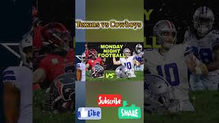 Cowboys vs Texans Monday Night Football Preview  what channel is the cowboys game on spacenews [upl. by Eilatan321]