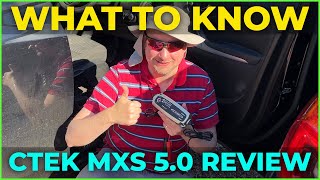 CTEK MXS 50 Car Battery Charger  Longterm Review [upl. by Roslyn]