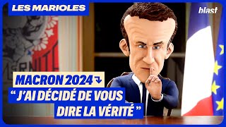 MACRON 2024  «J’AI DÉCIDÉ DE VOUS DIRE LA VÉRITÉ » [upl. by Puglia267]