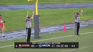 Bloomsburg Football Highlights vs Clarion 992023 [upl. by Llerrad72]