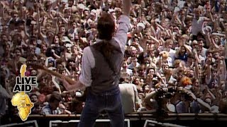 Status Quo  Rockin All Over The World Live Aid 1985 [upl. by Ylrebma]