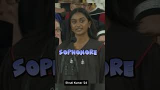 Shruthi Kumars Bold Harvard Speech A Stand for Free Speech and Student Activism3 [upl. by Ylloj]