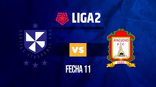 ⚽ USMP VS AYACUCHO FC  LIGA 2  FECHA 11 [upl. by Edmunda]