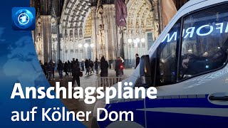 Hinweise auf Anschlagspläne auf den Kölner Dom [upl. by Seldon]