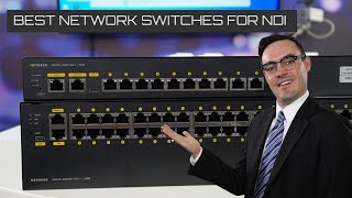 The BEST Network Switches for NDI  NETGEAR M4250 [upl. by Regnij244]