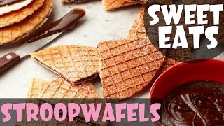 Dutch Stroopwafels  Food Network [upl. by Enilrek]