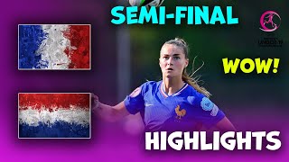 France PaysBas Féminin euro u19 football сhampionship  Highlights 24072024 [upl. by Yreva931]