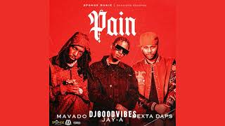 Mavado Ft Dexta Daps Ft JayA  Pain Official Audio February 2023 [upl. by Burkitt341]