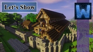 Lets Show Pferdestall und Anlage Minecraft [upl. by Adala4]