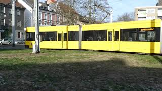 RuhrBahn NF1 107 Abfahrt Essen Hanielstraße [upl. by Acceb482]