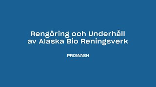 Så rengör och underhåller du Alaska Bio Reningsverk [upl. by Ellekcir614]