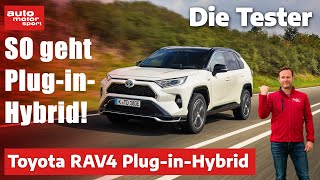 Toyota RAV4 PHEV SO geht PluginHybrid  Test  auto motor und sport [upl. by Serrano]