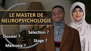 Les Masters de neuropsychologie  avec Aboubakar et Sophia [upl. by Cammy]