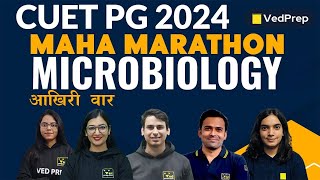 Microbiology  CUET PG 2024  Maha Marathon  Part2  VedPrep Biology Academy [upl. by Hannon]