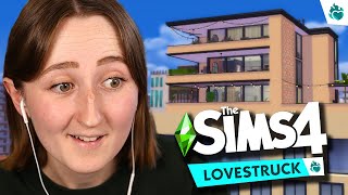 i built custom PENTHOUSE APARTMENTS in The Sims 4 Lovestruck [upl. by Nairot965]