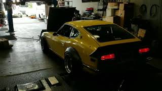 Dyno tuning Jeremys Rebello 35L 240z [upl. by Hadwyn953]