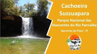 Como conhecer a Cachoeira Sussuapara no Parque Nacional das Nascentes do Rio Parnaíba 098 [upl. by Ferris]