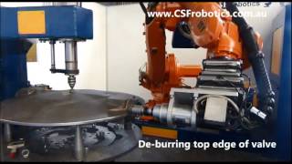 HSD Spindle ES330  Robotic applications  CSF Robotics [upl. by Lance244]