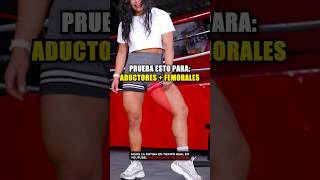 🔥 PRUEBA ESTOS EJERCICIOS para ADUCTORES y FEMORALES en CASA 🏠 shorts [upl. by Nassi914]