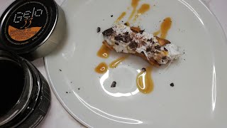 Cannolo destrutturato con cioccolato di Modica e Gelo di Condiaroma33 [upl. by Niarda]