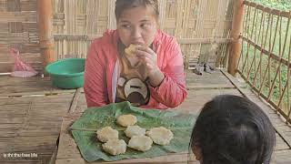 Harvesting bamboo shoots how to make cakes from tapeworms  bad guys are lurking [upl. by Leuams]