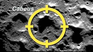 NASA SELECTS TARGET CRATER FOR LUNAR IMPACT OF LCROSS SPACECRAFT [upl. by Harlen]