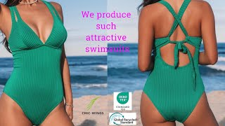 Do You Like Such Attractive Swimsuits These Styles Sell Very Well We Produce A Lotswimsuit [upl. by Garling]