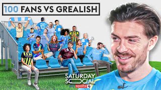 Jack Grealish 100 FANS vs 1 FOOTBALLER [upl. by Gregorio]