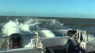 Wetwheels  Cheetah Catamaran  Suzuki engines  Portsmouth to Ramsgate [upl. by Adnalra]