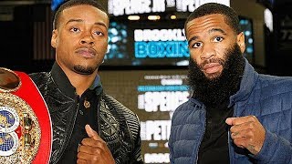 ERROL SPENCE JR VS LAMONT PETERSON FULL KICKOFF PRESS CONFERENCE [upl. by Yliak]