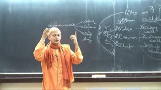 Swami Sarvapriyananda at IITK  quotWho Am Iquot according to Mandukya UpanishadPart 1 [upl. by Raye514]