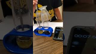 Part 1 Bromothymol Blue btb measuring carbon dioxide production [upl. by Anotyal]