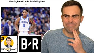 Reacting to Bleacher Reports New NBA 2024 Mock Draft  JB 20 [upl. by Cerelly]