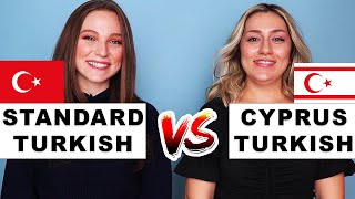 Standard Turkish VS Cypriot Turkish Dialect Comparison [upl. by Ydassac166]