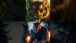 Werewolf VS Wild Animals Bengal Tiger Lion Wolf Black Panther Elephant Cape Buffalo Bear etc [upl. by Asila133]