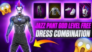 Jazz Pant God Level Free Dress Combination  Free Fire Jazz Pant Combination  Mad Hyper Gaming 🔥 [upl. by Nahem]