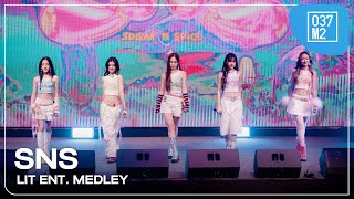 Sugar ’N Spice SNS  LIT ENT Medley  Sugar ’N Spice DEBUT PRESS CONFERENCE 4K 60p 241001 [upl. by Corabella419]