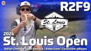 2024 St Louis Open  MPO R2F9  Chevalier Hancock Scott Johnson [upl. by Wolfram820]