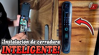 🚪Cómo instalar cerradura INTELIGENTE 🧠 de Tecnolite ✅ [upl. by Gates]