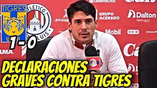 NO PUDO CON LA DERROTA Y ARREMETE CON DECLARACIONES GRAVES CONTRA TIGRES UANL  NOTICIAS TIGRES UANL [upl. by Prochoras334]