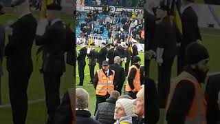 Leeds United welcomed the Armed Forces to Elland Road Respect leedsunited football championship [upl. by Introk]